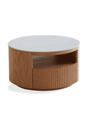 scandinavian sintered stone coffee table wendel