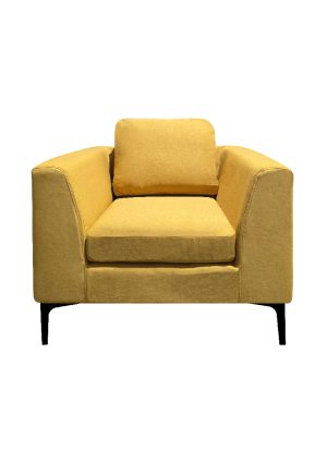 manhattan sofa single seater yellow sf2 nsy