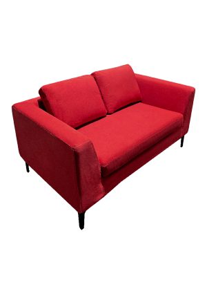 manhattan sofa double seater red sf2 ndr