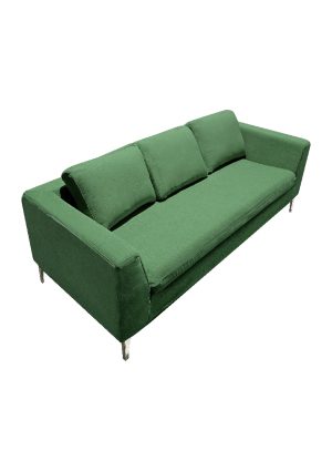 manhattan sofa three seater green sf2 ntg