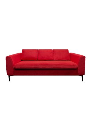 manhattan sofa three seater red sf2 ntr