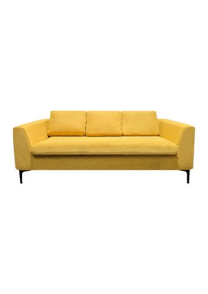 manhattan sofa three seater yellow sf2 nty