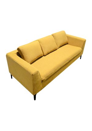 manhattan sofa three seater yellow sf2 nty