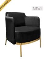 CROWN LOUNGE SOFA - SINGLE BLACK (SF1 - CSB)_MAIN_PREMIUM