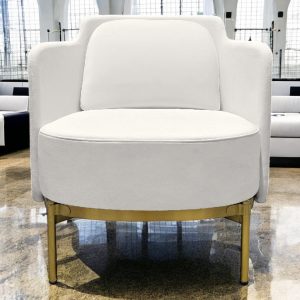 SF1 - CSW CROWN LOUNGE SOFA™ – SINGLE SEATER WHITE