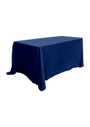 6FT LONG BLUE LINEN TABLE (TB7 - LBL)