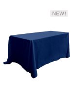 6FT LONG BLUE LINEN TABLE (TB7 - LBL)