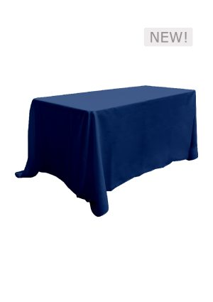 6FT LONG BLUE LINEN TABLE (TB7 - LBL)