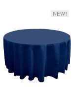 6FT ROUND BLUE LINEN TABLE (TB10 - LBL)