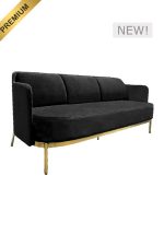 CROWN LOUNGE SOFA - THREE BLACK (SF1 - CTB)_MAIN_PREMIUM