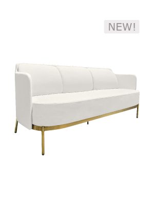 CROWN LOUNGE SOFA™ - THREE SEATER WHITE