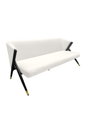 REGAL™ LOUNGE SOFA - THREE SEATER WHITE (SF8 - TW)