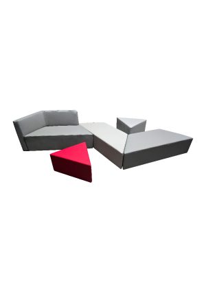 TRIBO LOUNGE MODULAR SOFA SET (SF12 - SET)