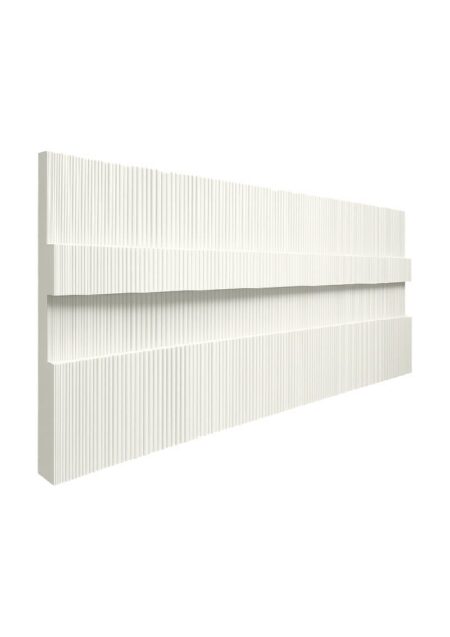 KRAFT FLUTED WALL PARTITION WHITE (AC36 - KW)