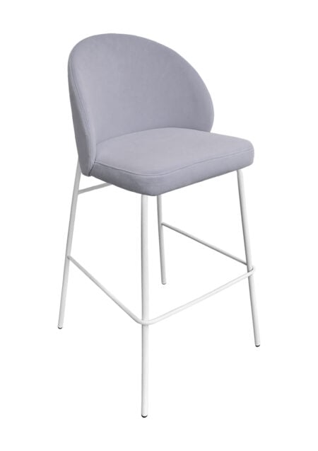 ALURA™ BARSTOOL - DOVE GREY WITH WHITE LEGS (BS4 - WDG)