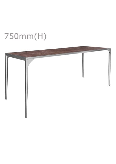 LUXCO™ ATELIER LONG MEETING TABLE - SILVER & VERONA BRONZE (TB13 - LSZ)