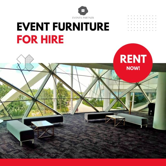 Transform your event with our premium event furniture for hire!

🔥 Why Choose Us?
- Premium Quality Furniture
- Wide Range of Styles
- Hassle-Free Rentals
- Expert Event Solutions

Explore our curated collection, rent now with ease, and enquire for expert assistance. 
Elevate your occasion with stylish and functional pieces. 
Visit our website for a hassle-free experience. 

#EventFurniture #RentNow #EventPlanning #FurnitureRental #EventDecor #PartyPlanning #SpecialOccasion #EventProfs #EnquireNow #MemorableEvents